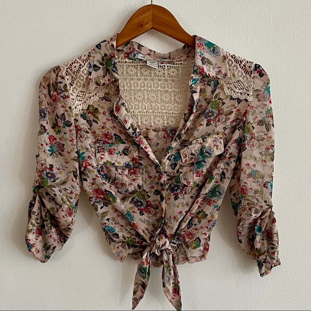 Vintage American Rag Cie Button Down Top